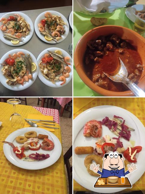 Cibo al Osteria del Lupo
