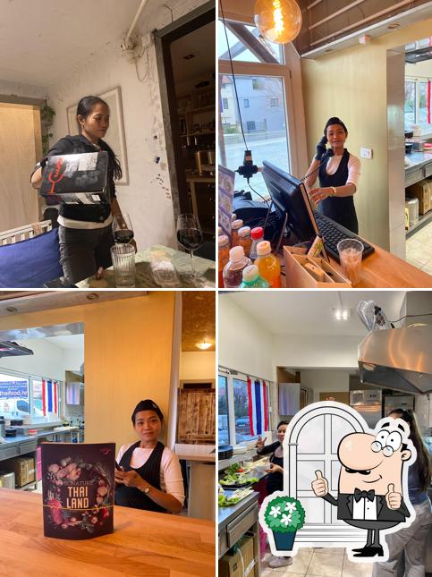 La esterno e bevanda del ristorante