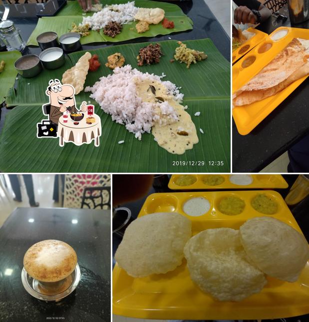 Food at Udupi Anandha Bhavan