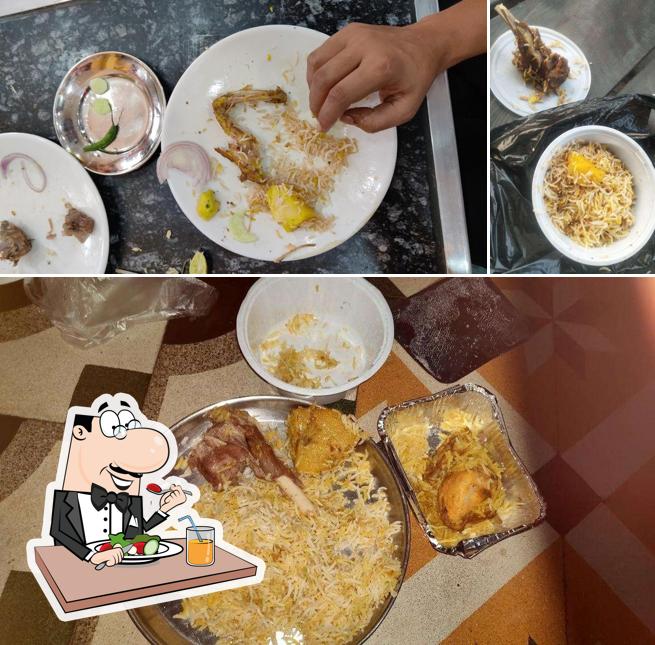 Meals at Reyaz Biryani
