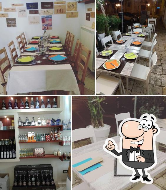 Gli interni di Ristobottega Gourmet