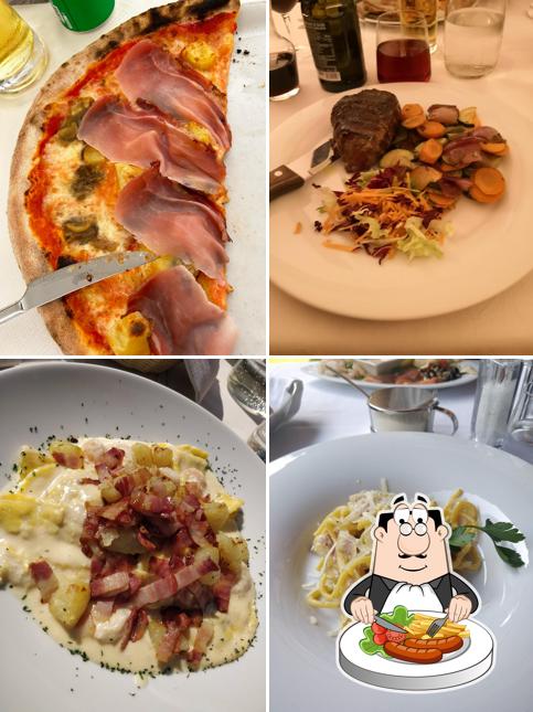 Cibo al Ristorante Villa Eire - Ristorante con pizza