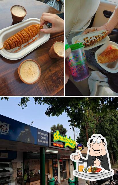 Snackology is distinguished by food and exterior