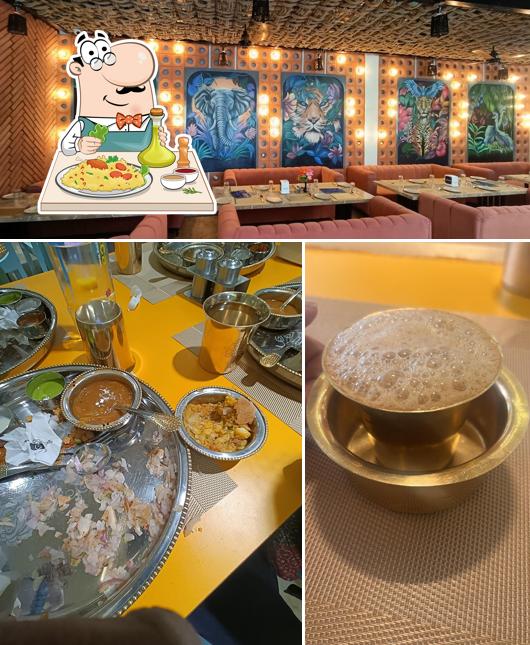 The restaurant's food and interior