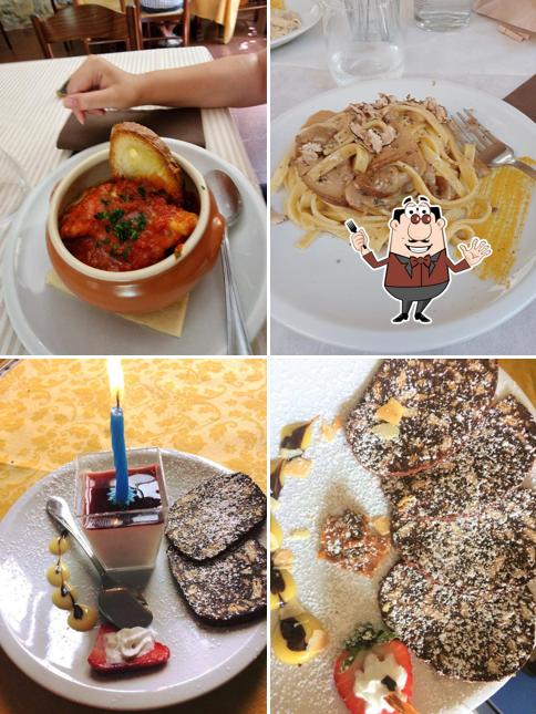 Cibo al Albergo Ristorante da Sauro