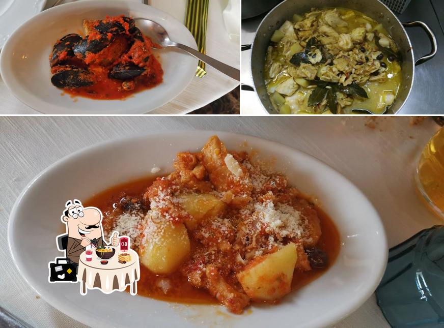 Platti al Ristorante Antica Hostaria Secondini