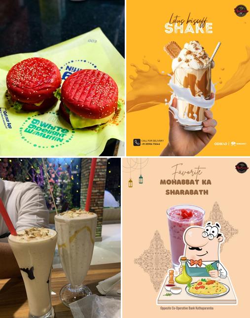 AAMINS CAFE is distinguished by food and drink