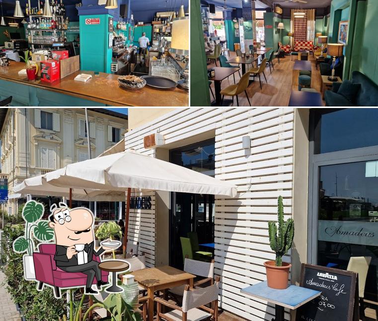 Gli interni di Amadeus