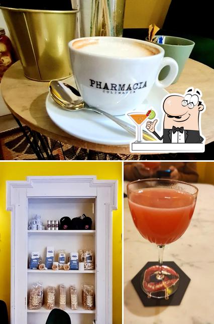 Pharmacia Culinaria si caratterizza per la bevanda e interni