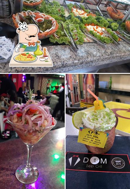 Ceviche em Dom Beer Grill