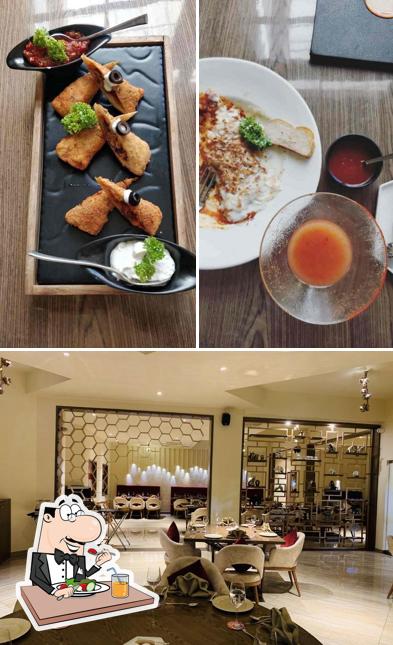 This is the picture showing food and interior at Jashn Restaurant