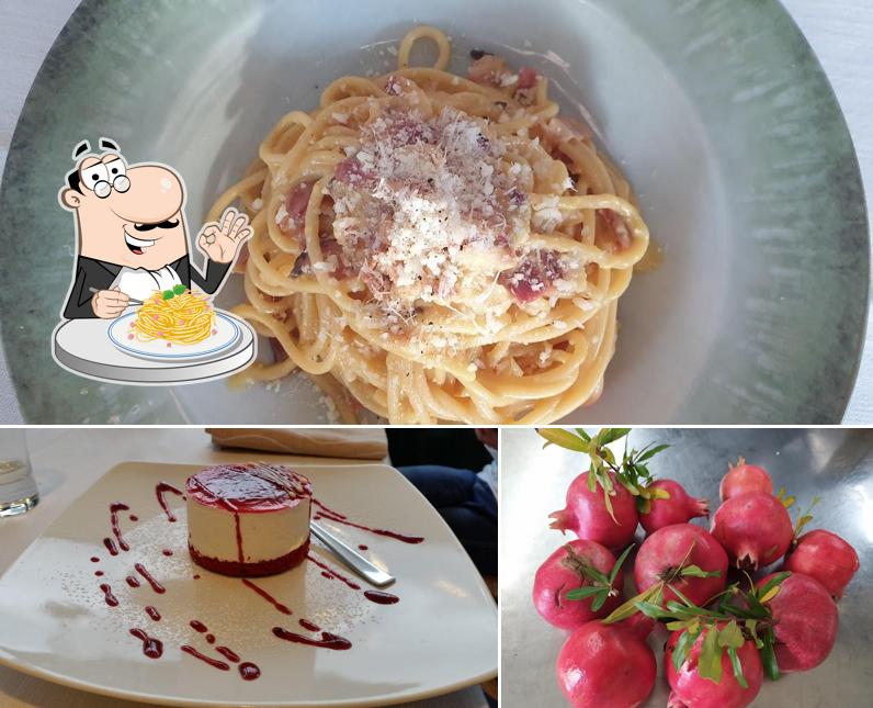 Spaghetti alla carbonara al La Perla