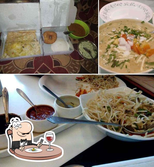Food at New Modern Cafe
