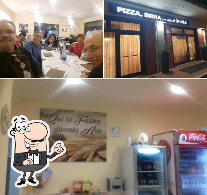 Gli interni di Arkè Pizzeria