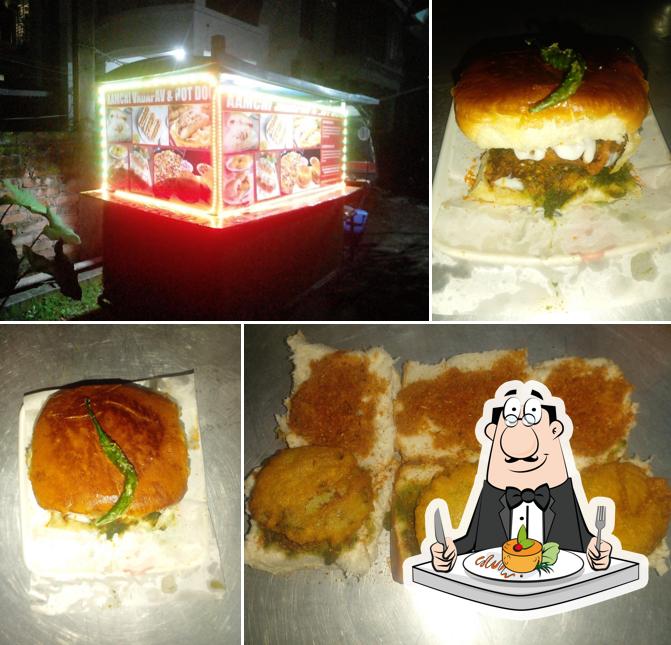Food at Aamchi vadapav & dabeli