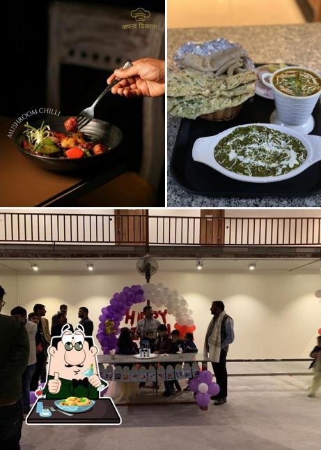 Food at Apna Thikana hotel