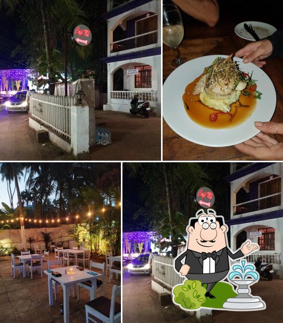 Check out how Cafe NU looks outside