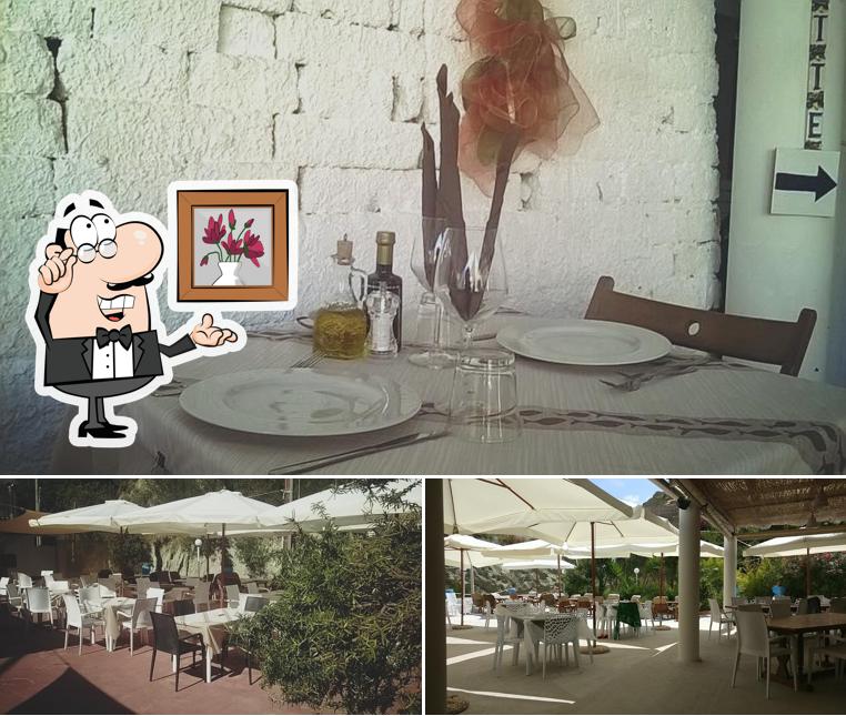 Gli interni di Cava del fresco