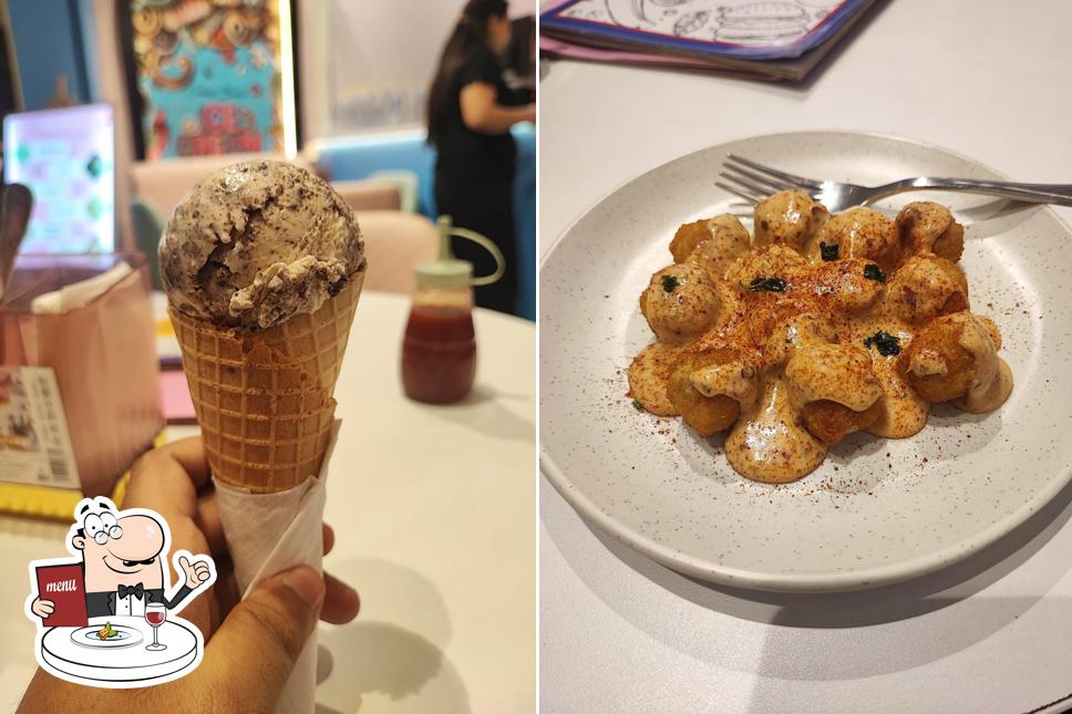 Food at Creme borne