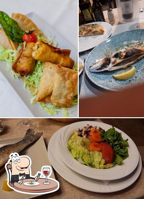 Cibo al Hotel Baia Marina
