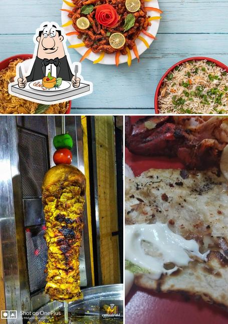 Food at Madras Kebab n Pizza