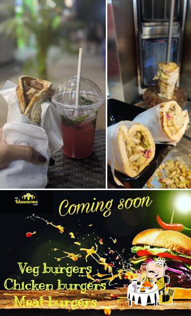Food at Mr Shawarma & More