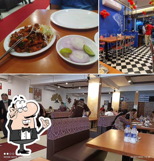 The interior of SVSS Biriyani / SreeVenkateshwara Foods