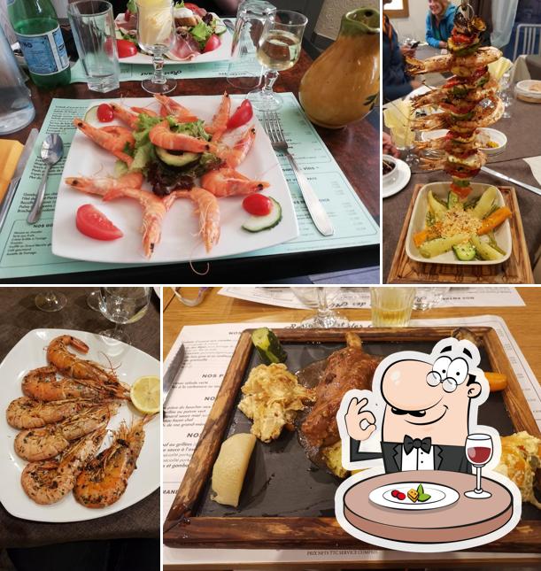 Nourriture à Restaurant des Alpes - Chez TINA