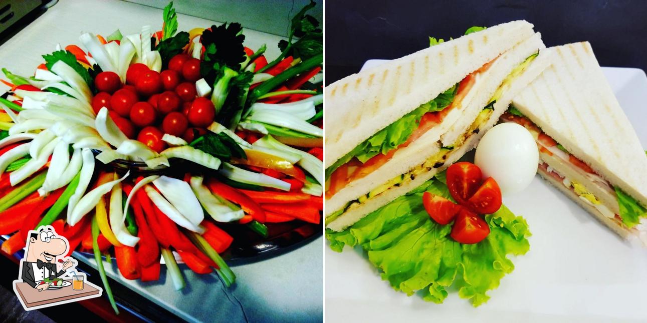 Cibo al Snack Bar Principe