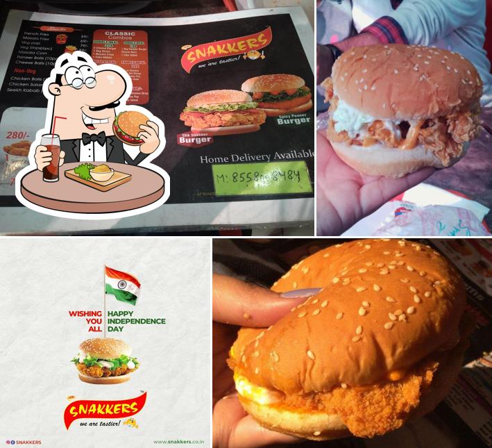 Snakkers’s burgers will suit different tastes