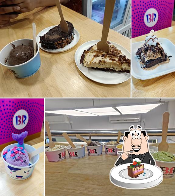 Chocolate cake at Baskin Robbins