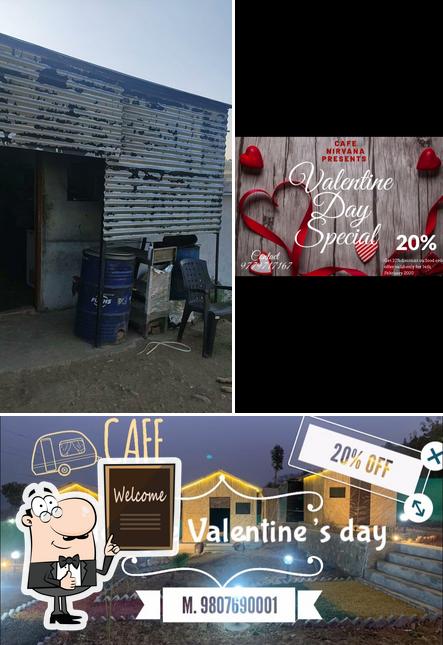 See the pic of Cafe Nirvana