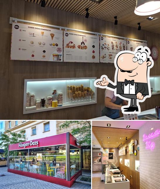 Dai un'occhiata agli interni di Häagen-Dazs