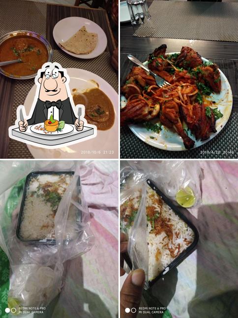 Food at New Millennium Restaurant