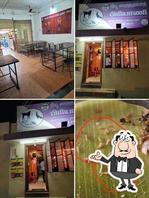 Check out how New Hyderabad Biriyani looks inside