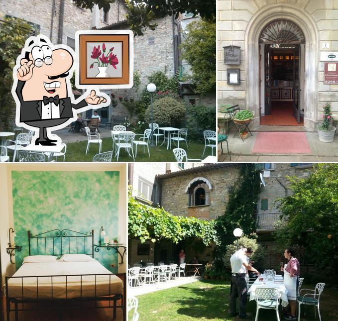 Gli interni di Al Vecchio Convento
