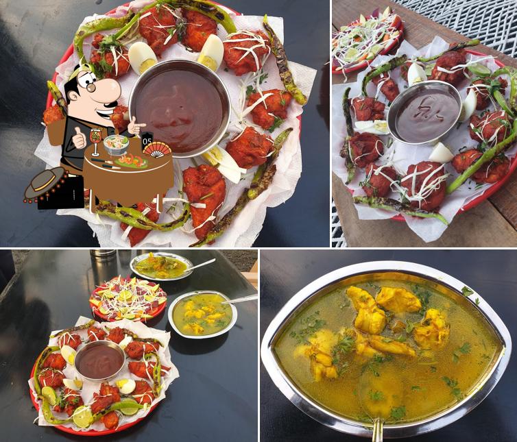 Food at Hotel Gavkari katta