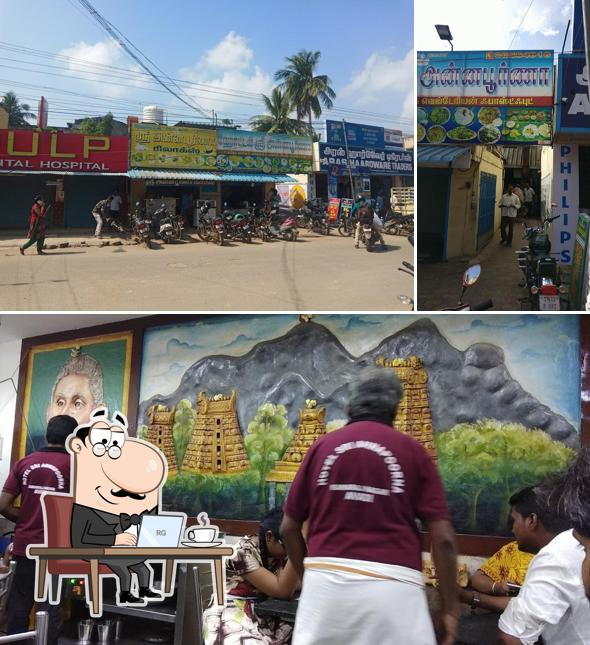 Check out how Hotel Sri Annapoorna looks inside