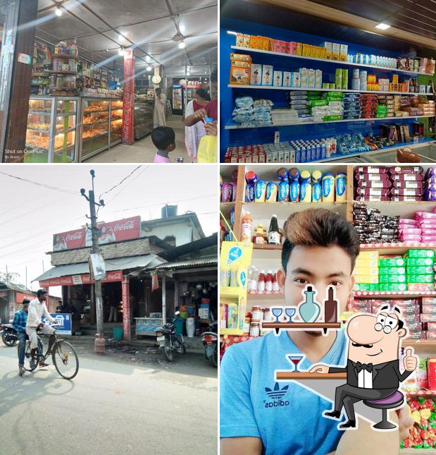 The interior of Kangkan Sweets and Bakery