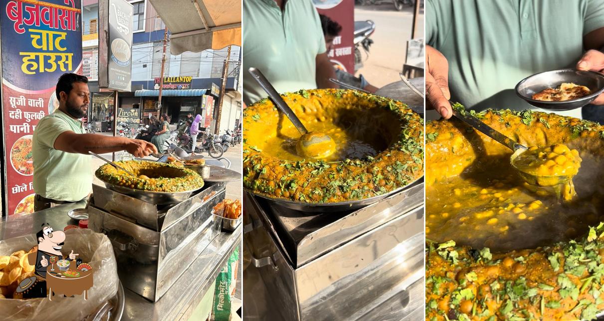 Food at New Brajwasi Chaat House