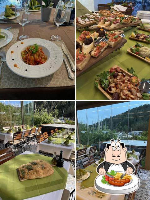 Platti al Restaurant Ponte Blu