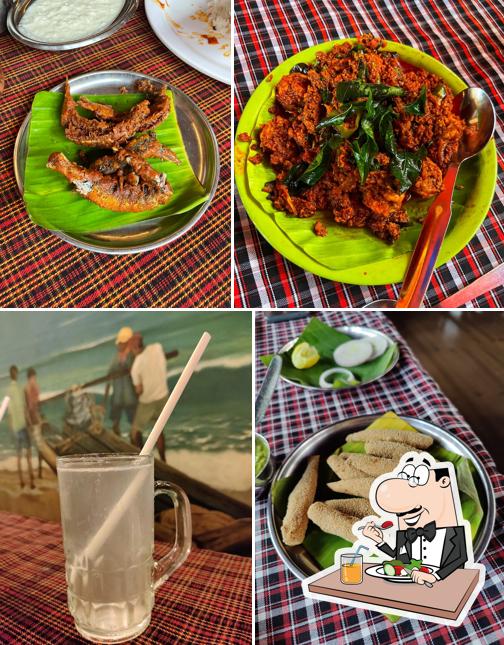 Meals at Poojari's Fish Land