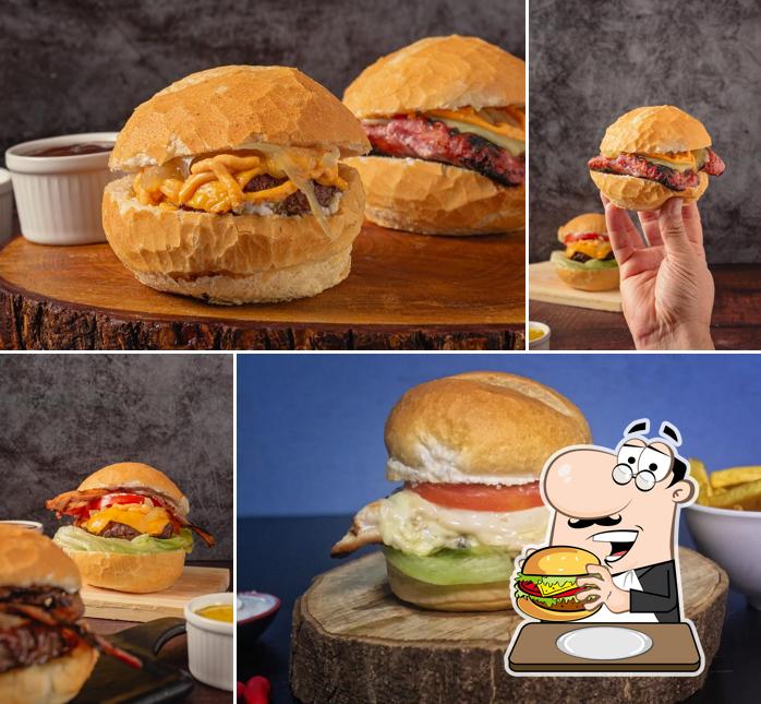 Experimente um dos hambúrgueres disponíveis no The Tasty Burger