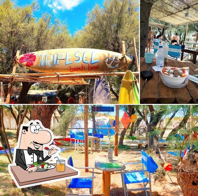 Cibo al Tripesce Beach Bar