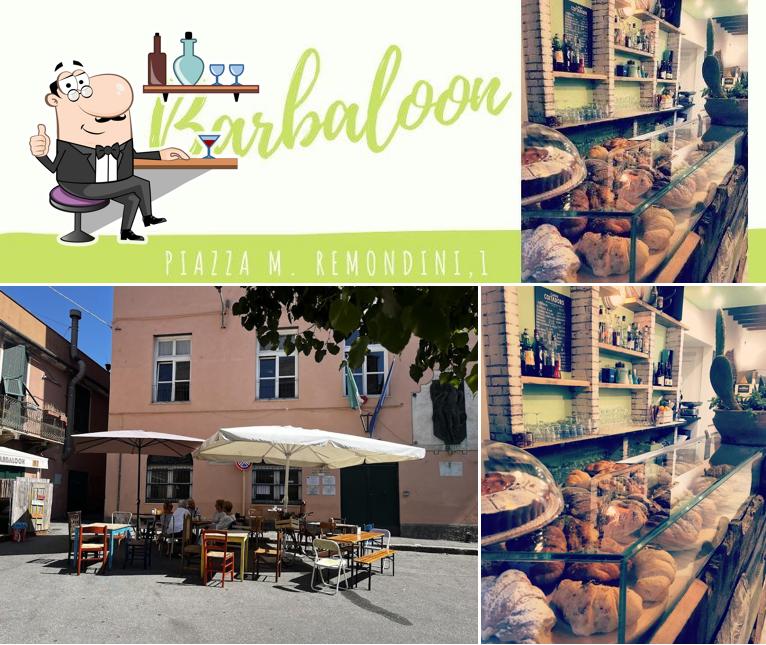 Siediti a un tavolo di barbaloon