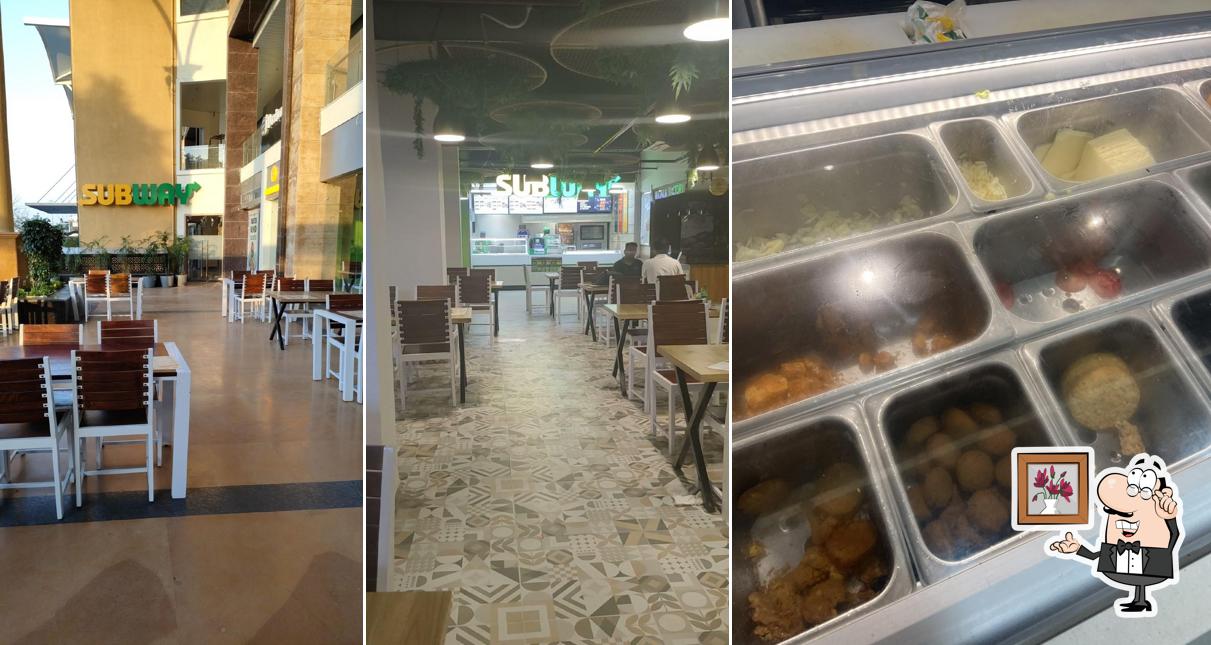 Check out how Subway Gulmohar Colony, Bhopal looks inside