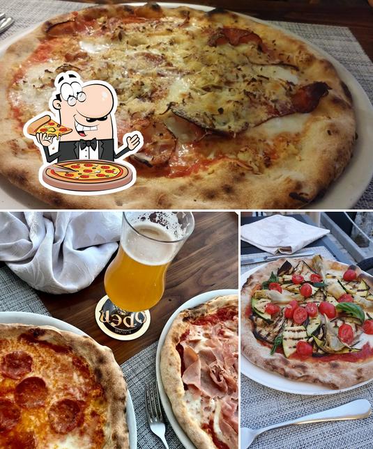 Prenditi tra le molte varianti di pizza