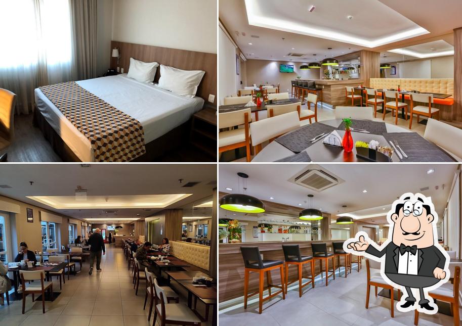 Veja imagens do interior do Sleep Inn Guarulhos