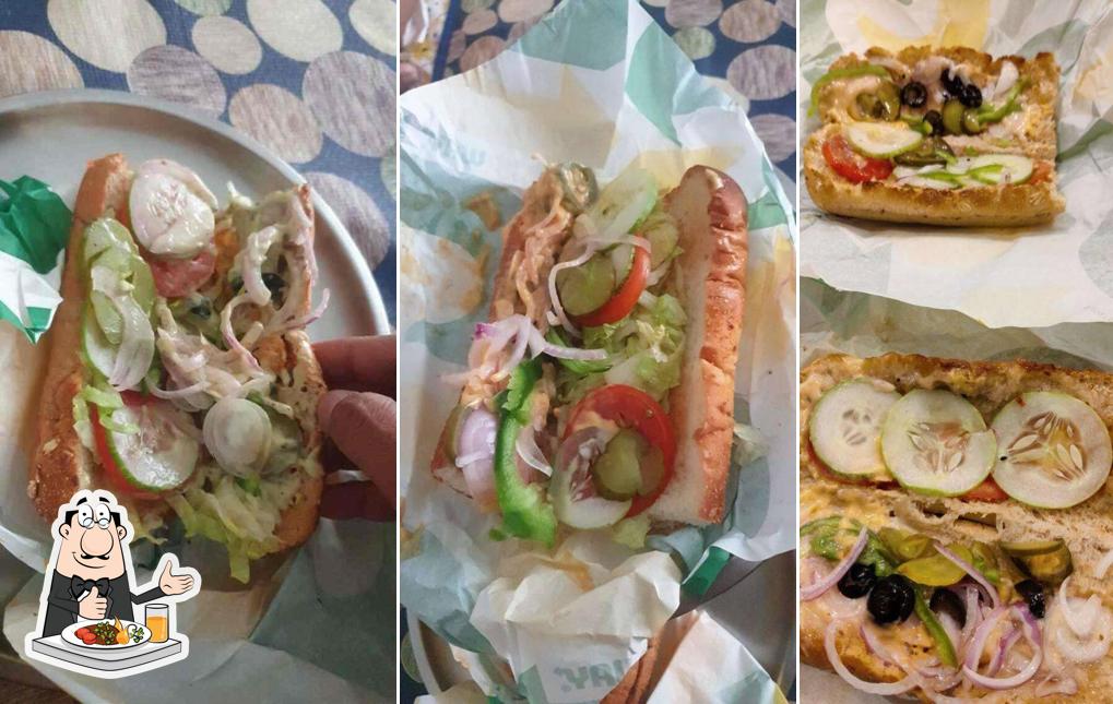 Food at Subway Grand Venice Mall