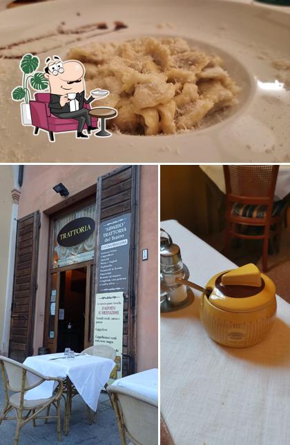 La foto di interni e cibo da Trattoria Sipario